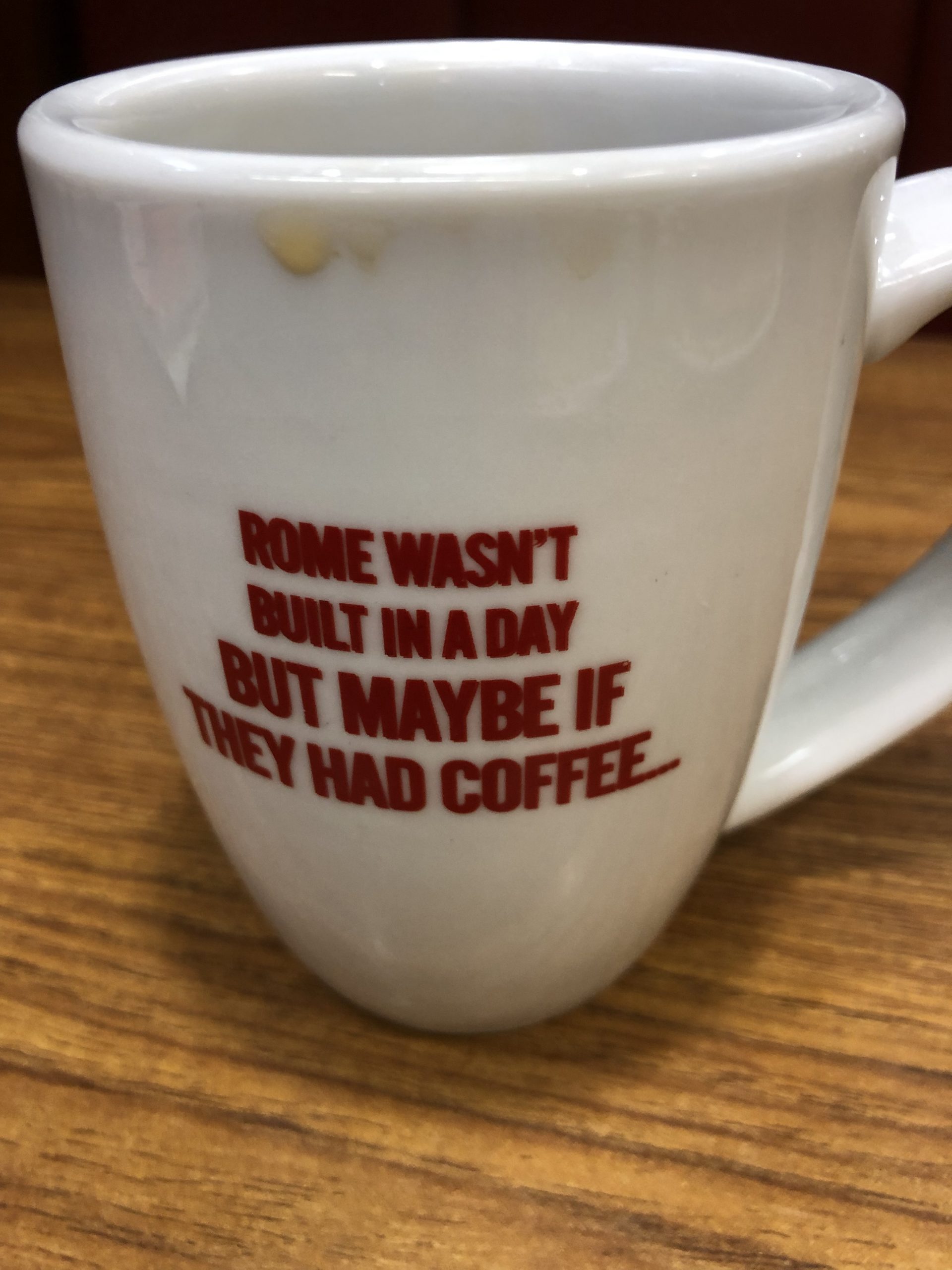 Rome was not built in a day